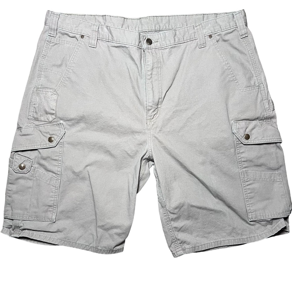 Carhartt Relaxed Fit Men‎ 42 Khaki Cargo Cotton 8357 DES Shorts